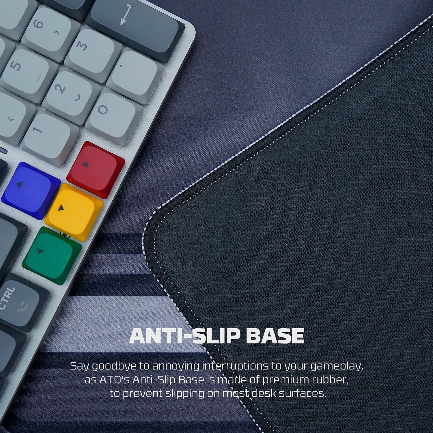Fantech MP905 Ato Super Maxfit Mouse Pad Gray