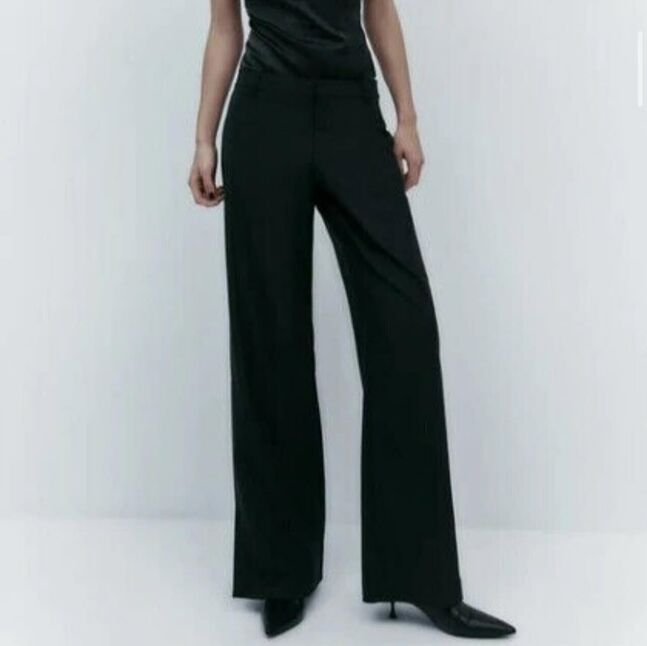 Zara wide leg trousers, m size