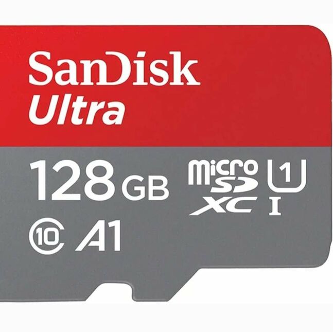 Sandisk ultra 128gb micro sd.