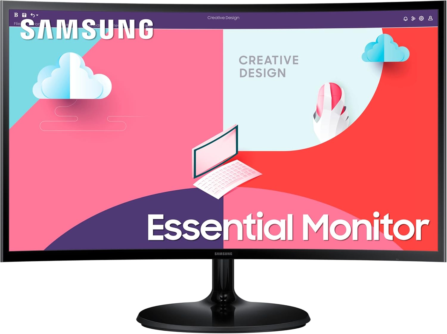 Samsung LS24C362EAIXCI 24" Curved Monitor
