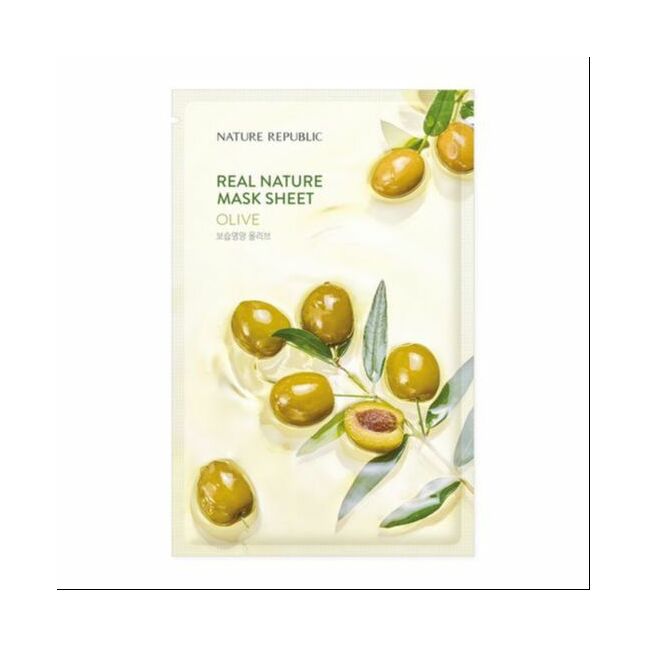 REAL NATURE MASK SHEET OLIVE | Оливтой салфеткан маск