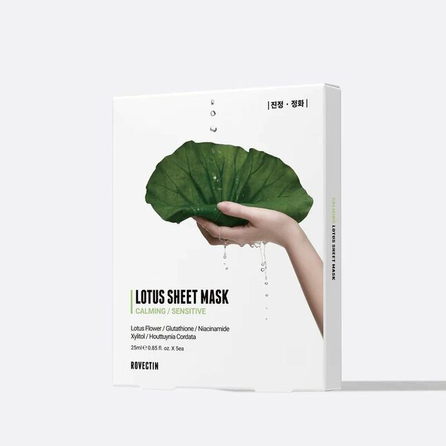 LOTUS WATER CALMING SHEET MASK