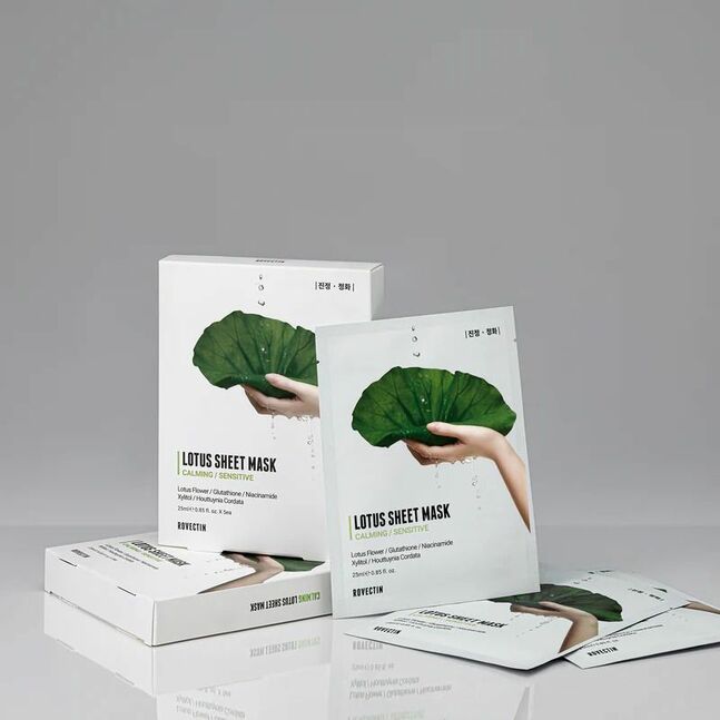 LOTUS WATER CALMING SHEET MASK