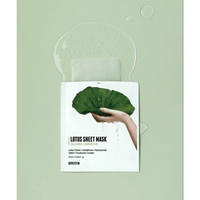 LOTUS WATER CALMING SHEET MASK