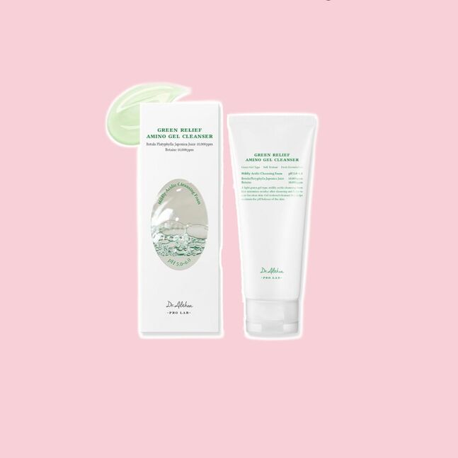  green relief amino gel cleanser