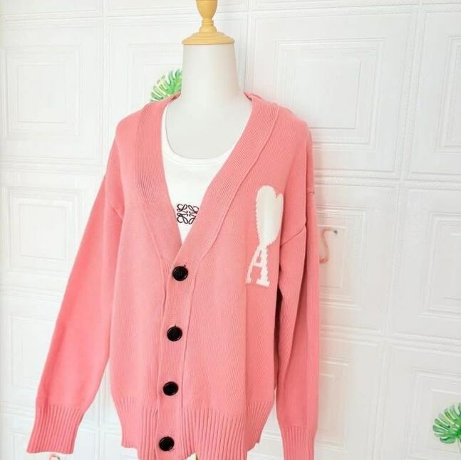 Ami pink cardigan 