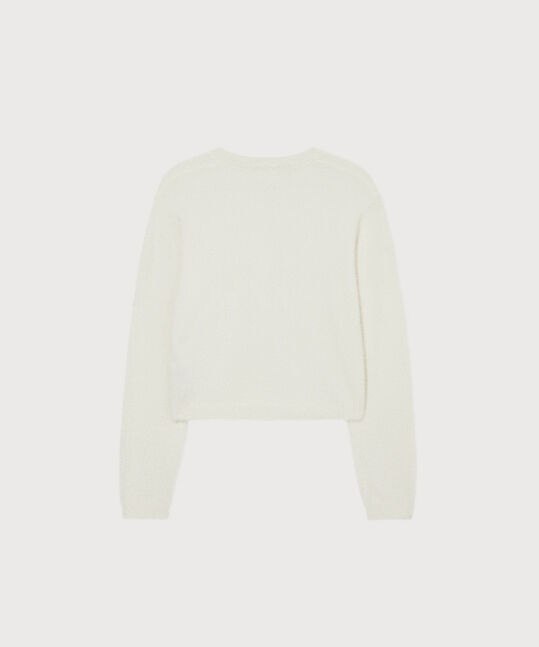 Woman Hairy Cardigan