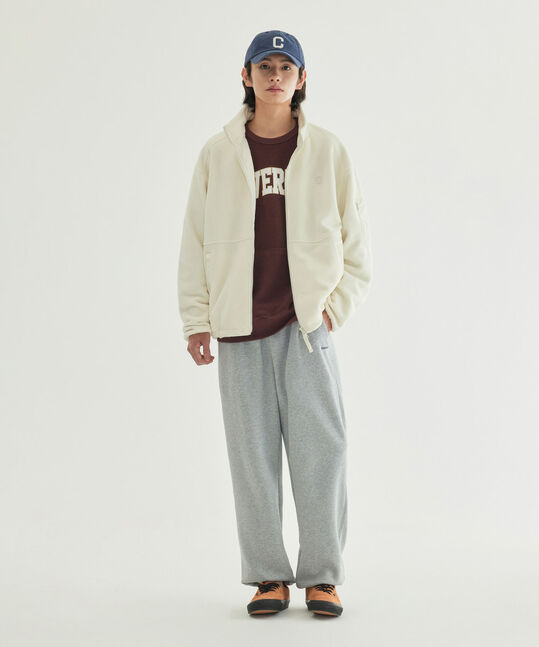 Stand Collar Fleece Jacket