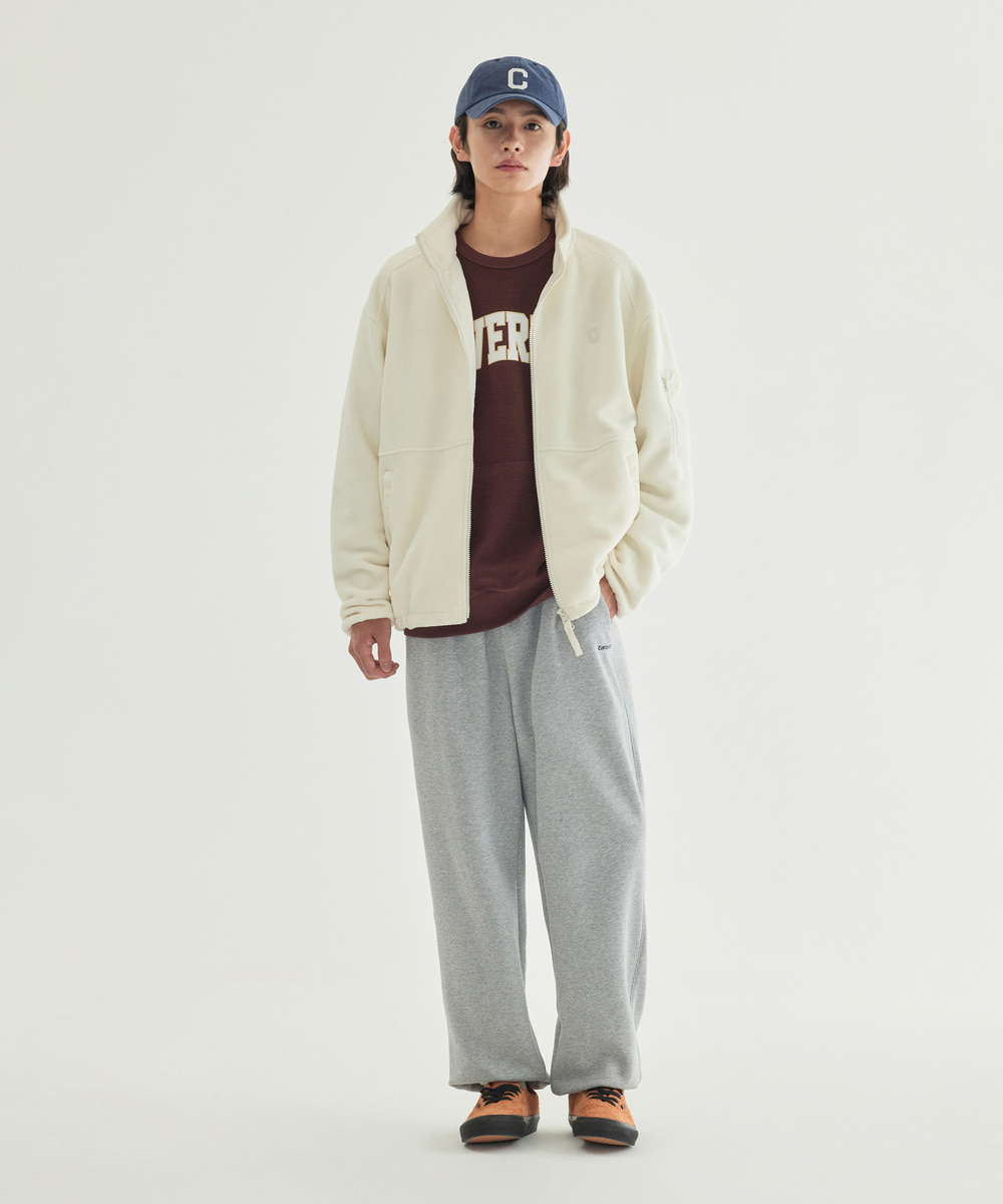 Stand Collar Fleece Jacket