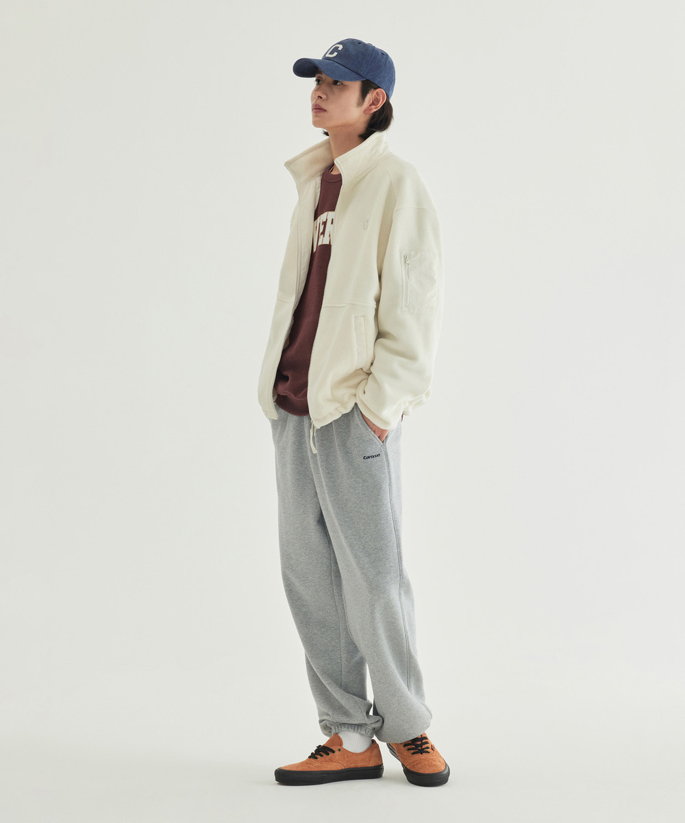Stand Collar Fleece Jacket
