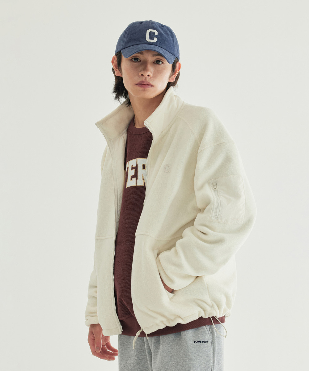 Stand Collar Fleece Jacket