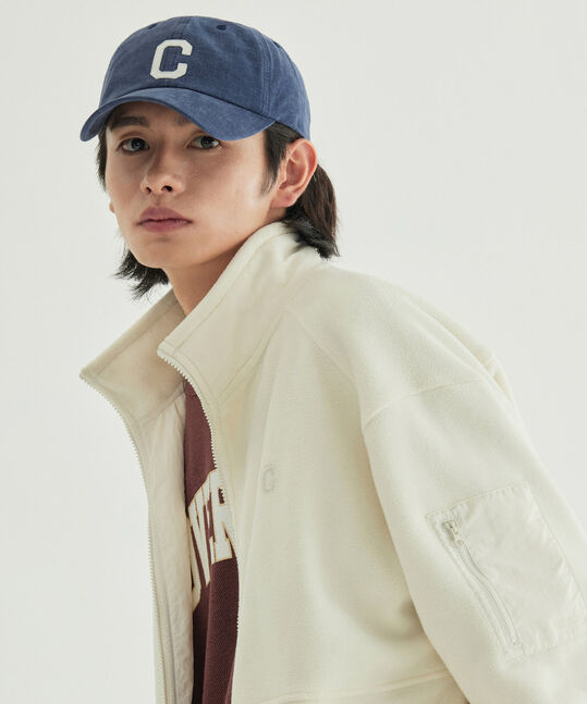 Stand Collar Fleece Jacket