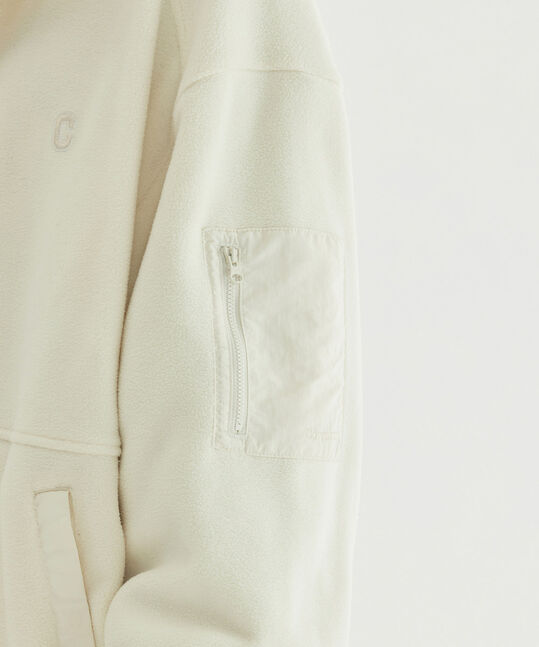 Stand Collar Fleece Jacket