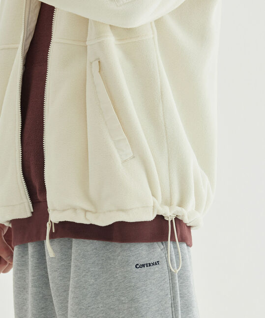 Stand Collar Fleece Jacket