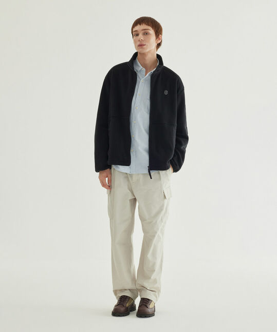 Stand Collar Fleece Jacket