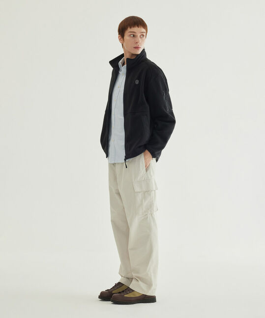 Stand Collar Fleece Jacket