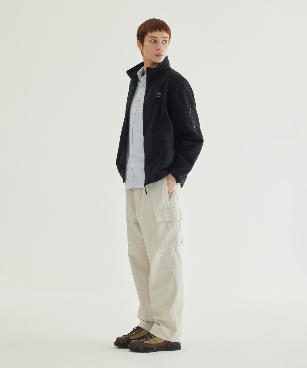 Stand Collar Fleece Jacket