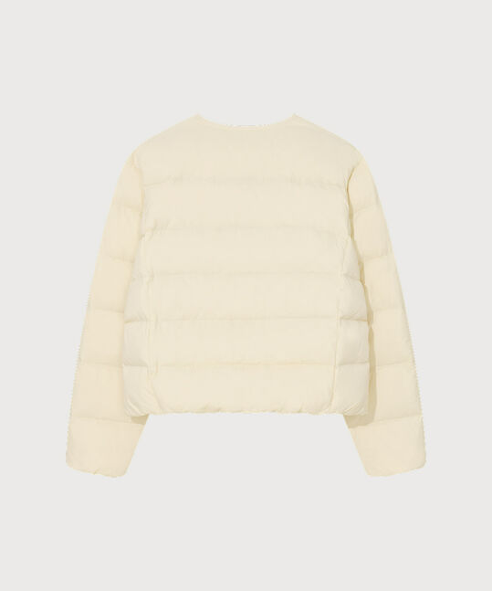 Woman Coverlight Collarless Down