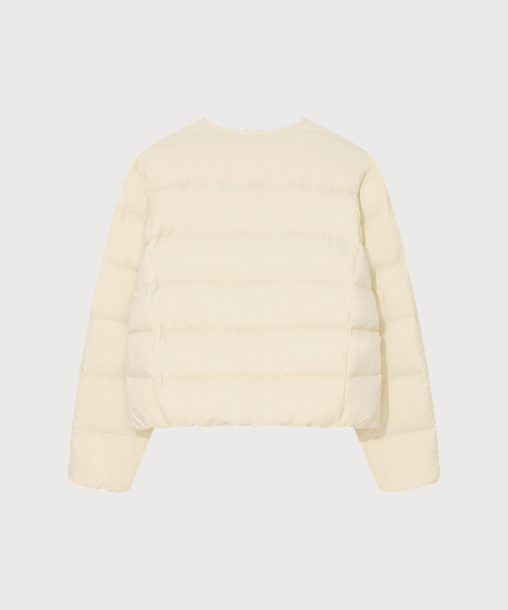 Woman Coverlight Collarless Down