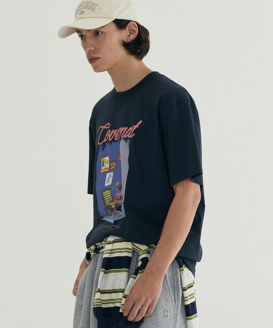 Painting Graphic T-Shirt