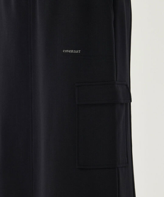 Woman Sweat Cargo Skirt