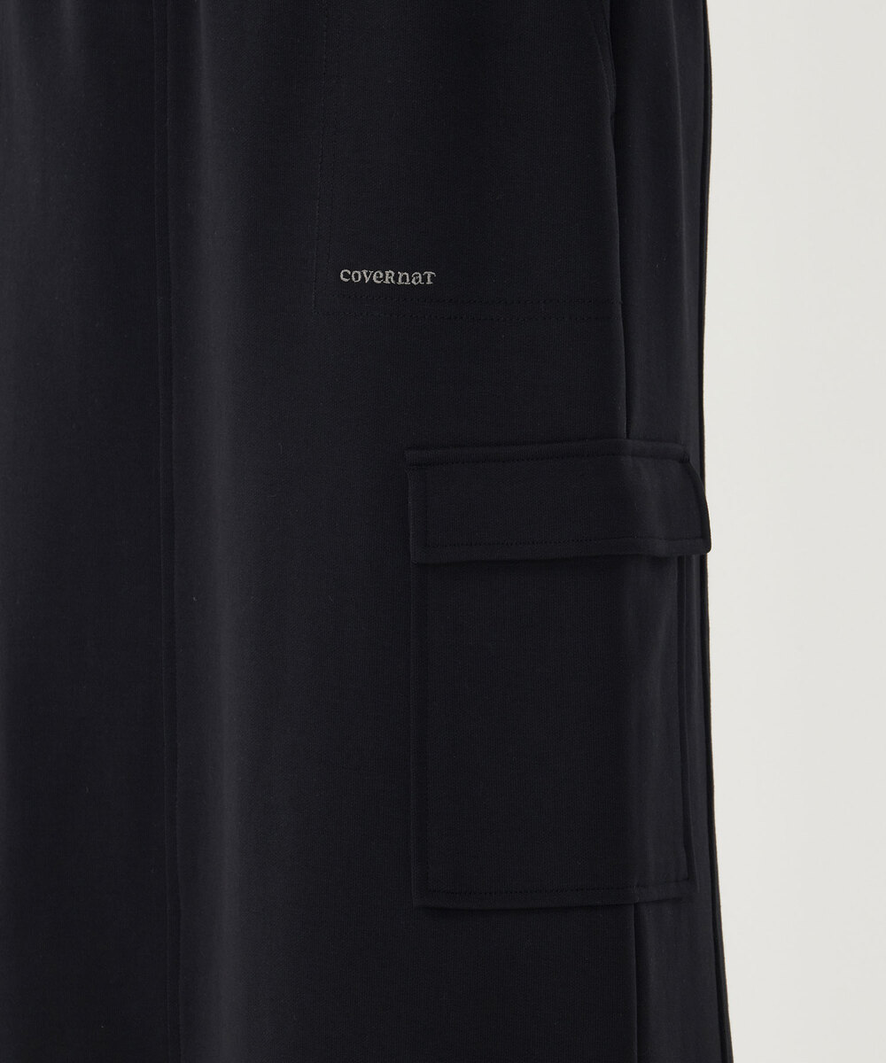 Woman Sweat Cargo Skirt