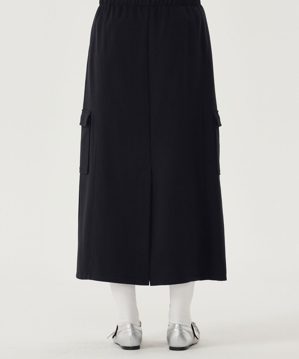 Woman Sweat Cargo Skirt