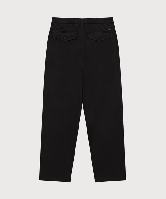 <Easy Pants> Basic Twill 1-TUCK Pants