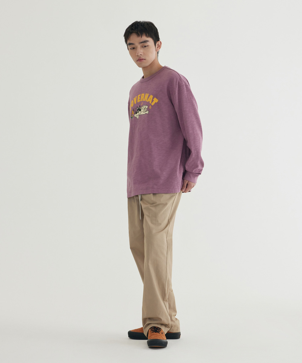 <Easy Pants> Basic Twill 1-TUCK Pants