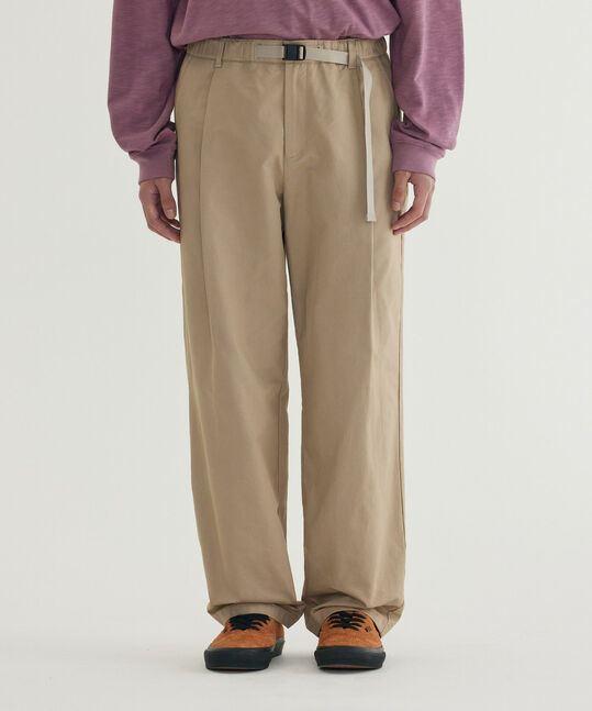 <Easy Pants> Basic Twill 1-TUCK Pants