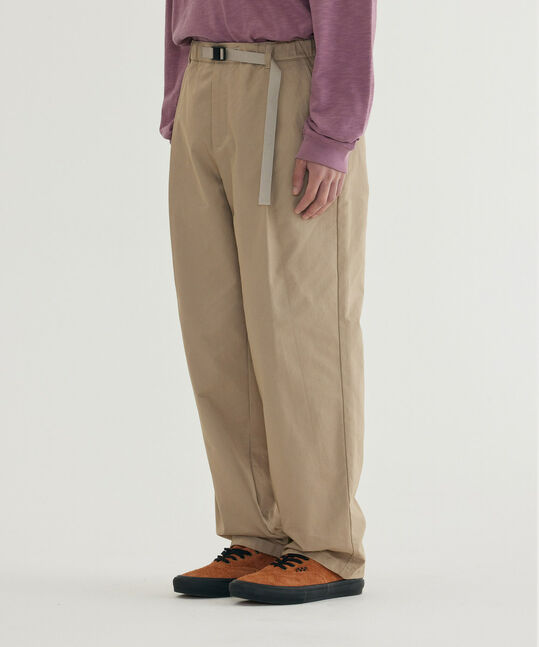 <Easy Pants> Basic Twill 1-TUCK Pants