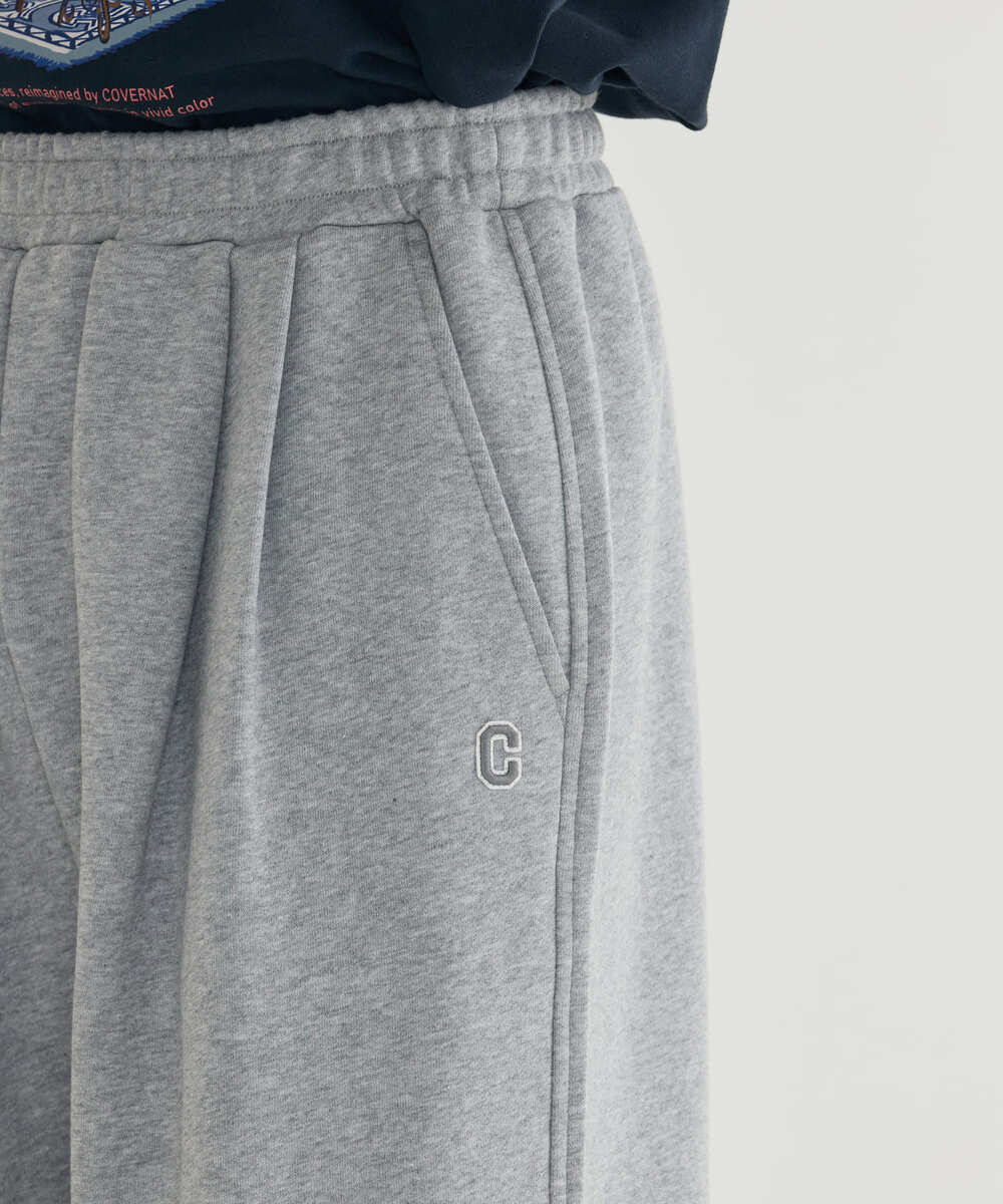 Real Wide C Logo Sweat Jogger Pants