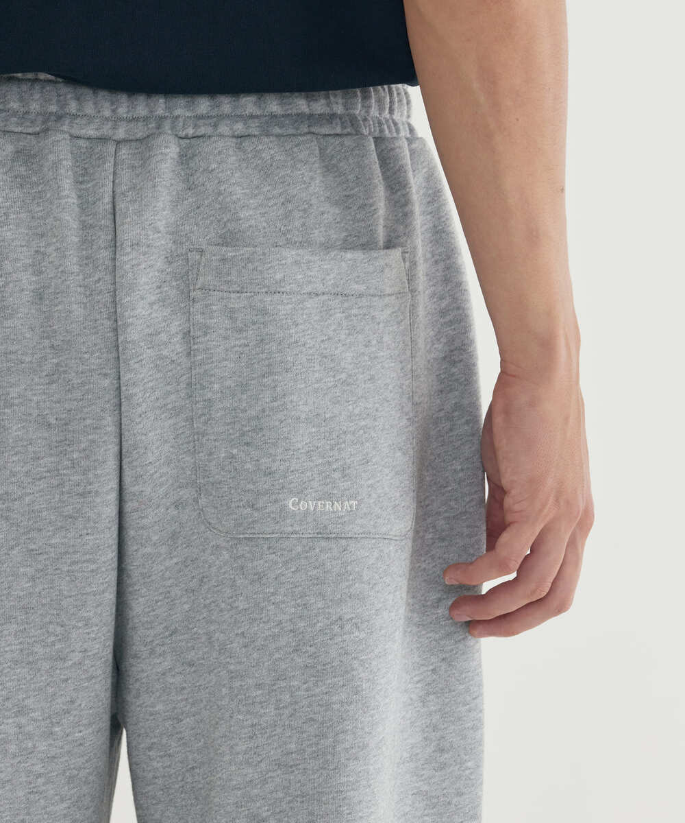 Real Wide C Logo Sweat Jogger Pants