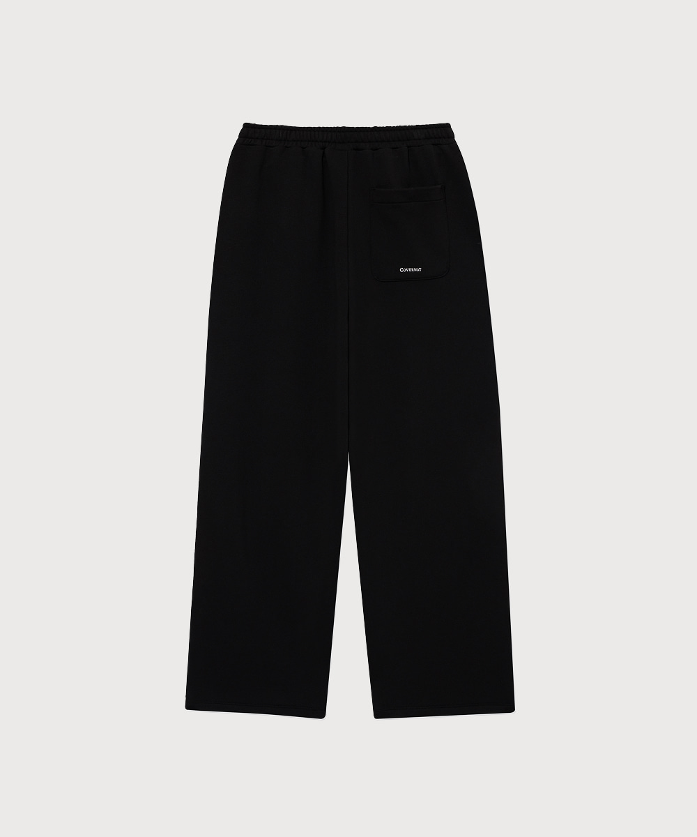 Real Wide C Logo Sweat Jogger Pants