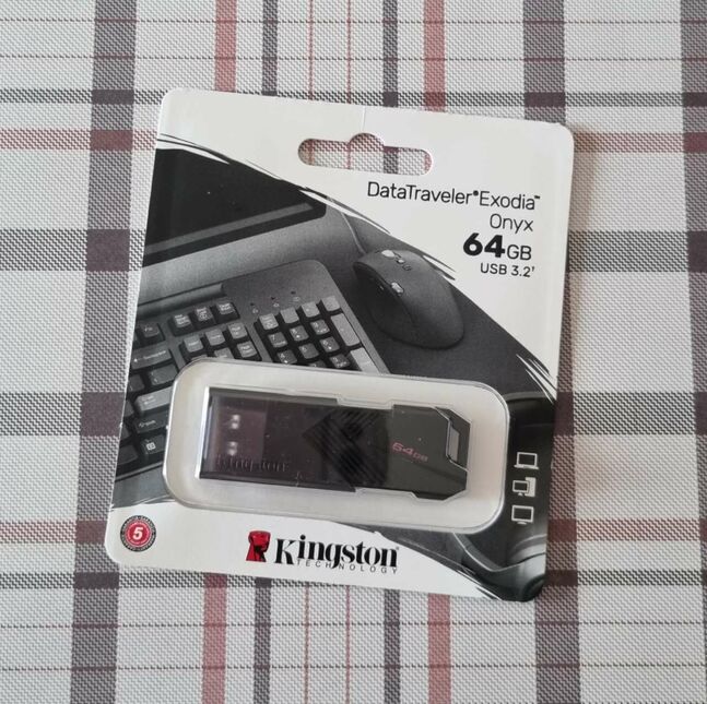 Kingston 64gb usb 3.2 флаш 