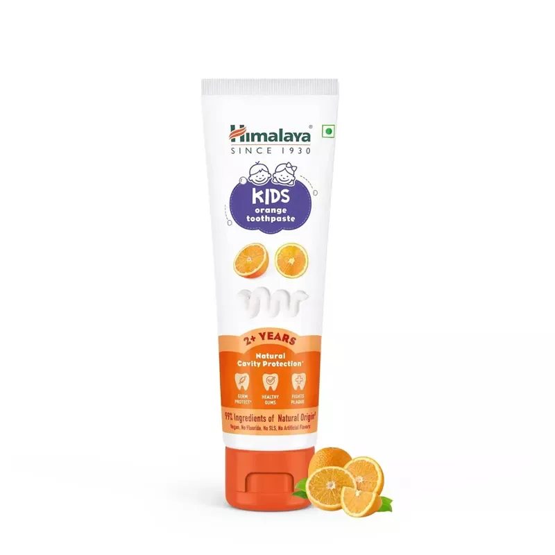 Himalaya Хүүхдийн шүдний ОО Kids Orange 80г