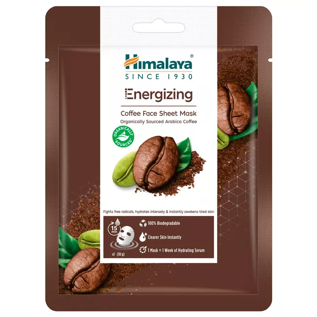 Himalaya Energizing Face Coffee Sheet Mask №1