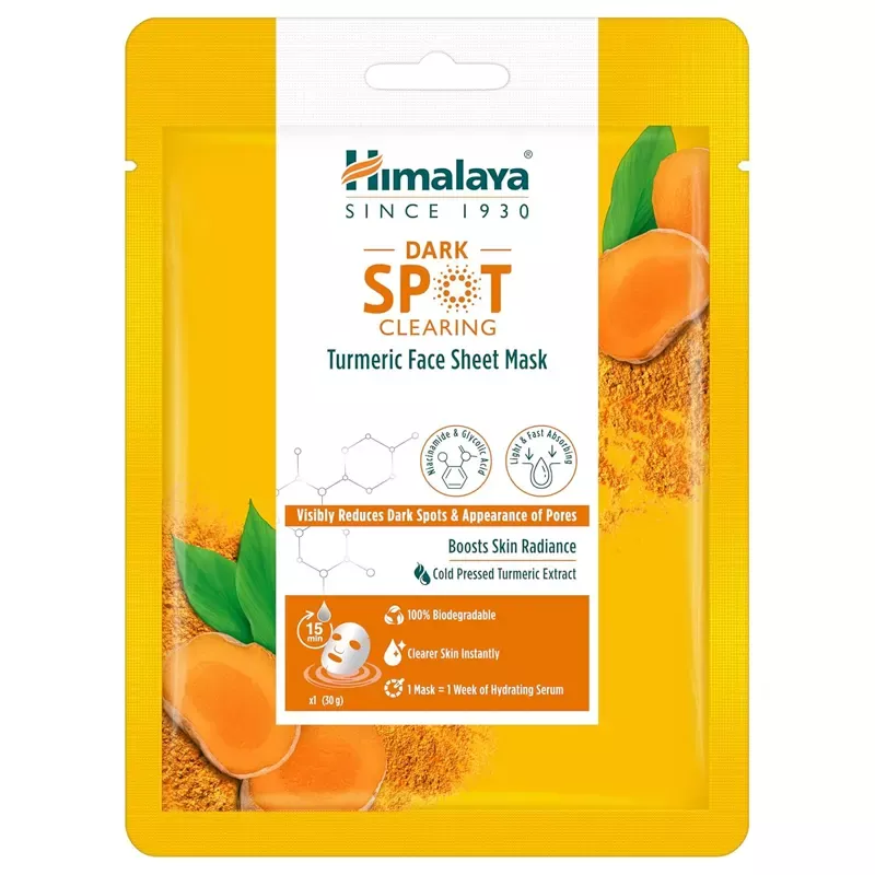 Himalaya Turmeric Face Sheet Mask №1