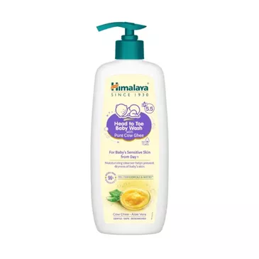 Himalaya Head To Toe Baby Wash With Pure Cow Ghee 400мл