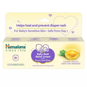 Himalaya Baby Rash Relief cream with Pure Cow Ghee 50гр