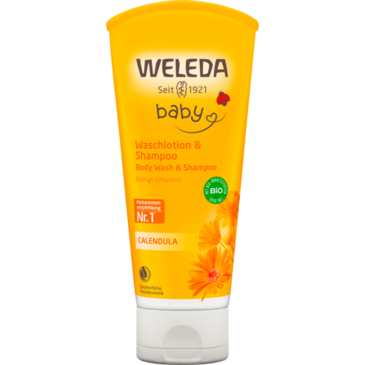 Weleda baby calendula шампунь бие үсний 200мл