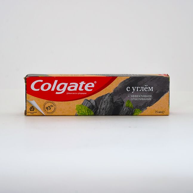 Colgate с углём шүд цайруулах оо 75мл