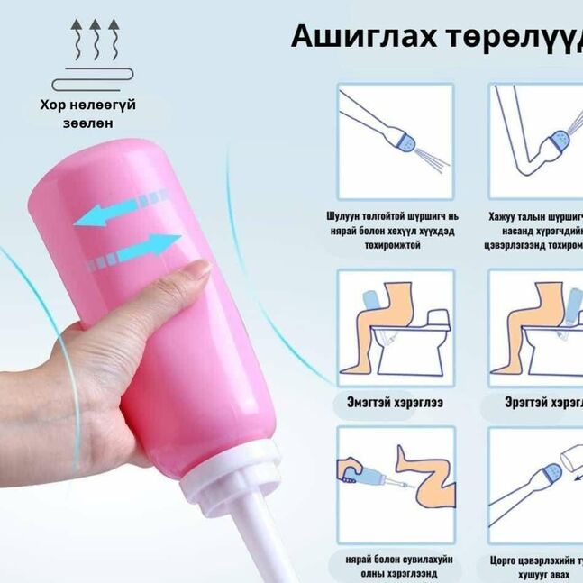 Зөөврийн мини биде 