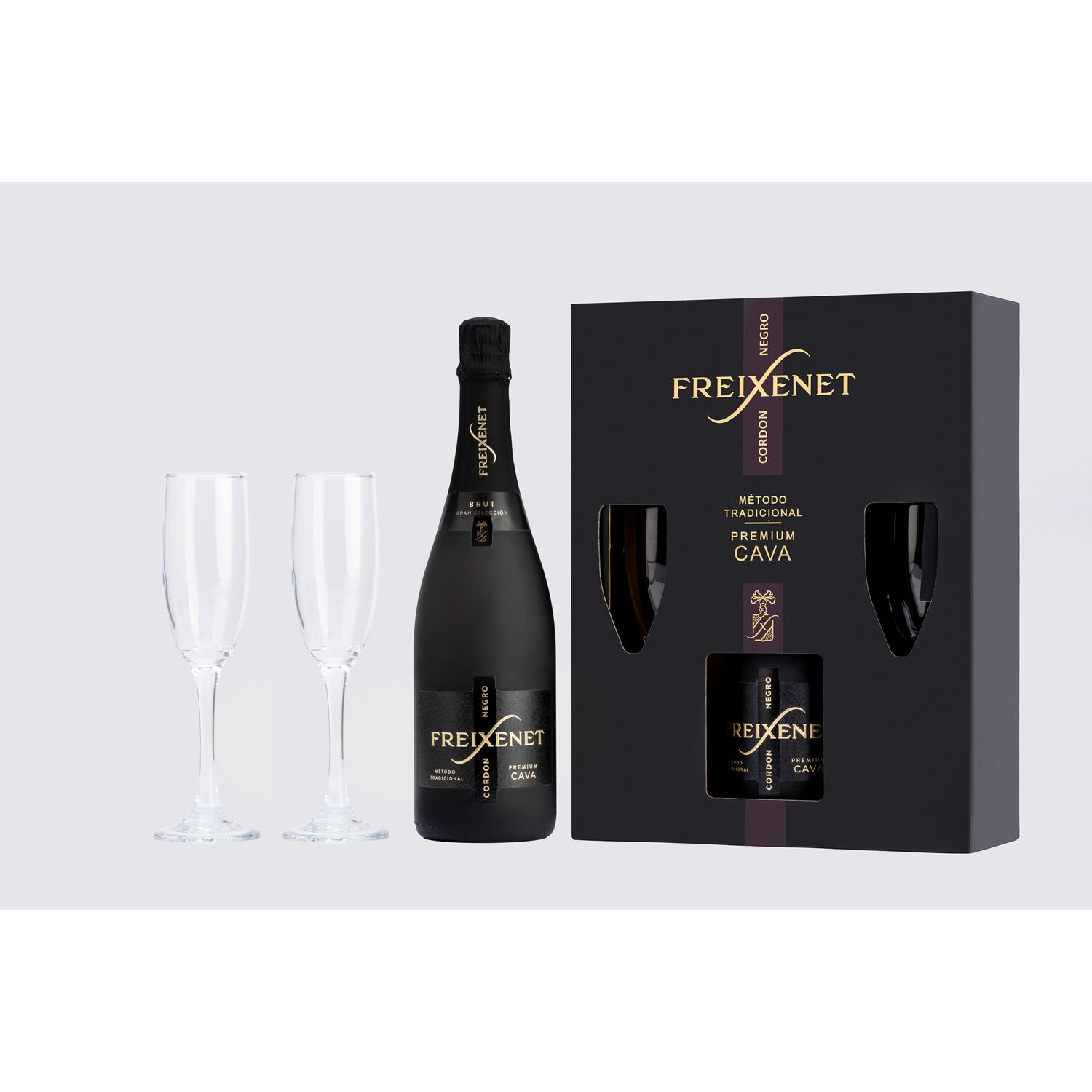 Freixenet 2 хундагатай бэлгийн багц Cordon Negro 0-75L
