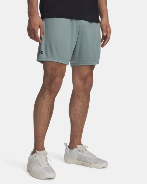 UA Tech 7in Shorts-GRN