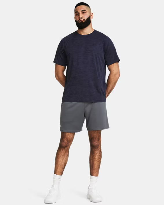 UA Tech 7in Shorts-GRY