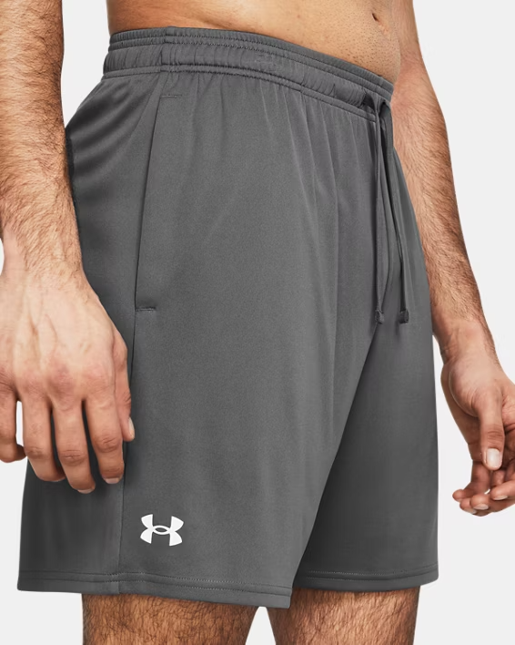 UA Tech 7in Shorts-GRY