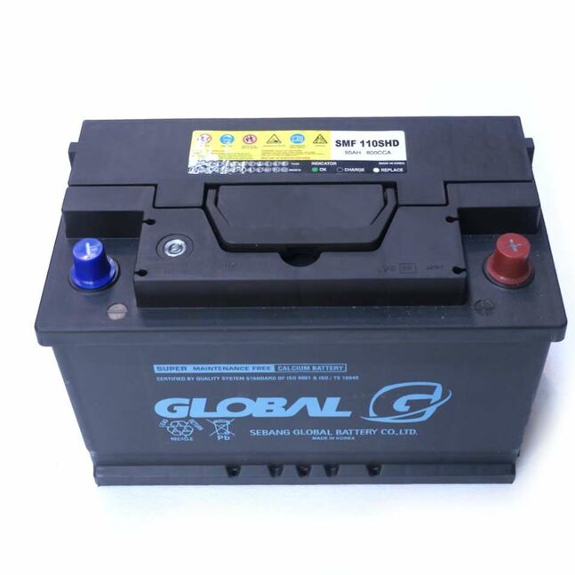 Global аккумулятор 50l далд шон