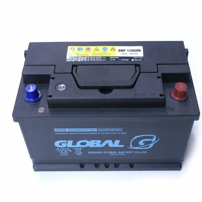 Global аккумулятор 100l далд шон