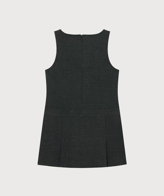 Woman Pleats Layered Dress